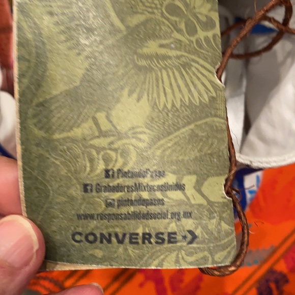 Converse All Star Limited edition High Tops W5.5 - Picture 7 of 17